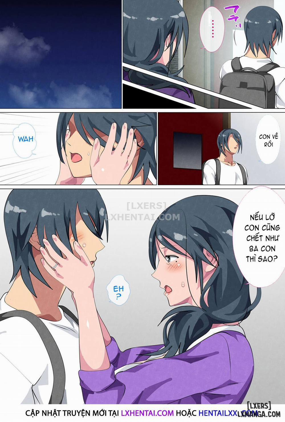 manhwax10.com - Truyện Manhwa Widowed Mother Sayoko ~Record of a Copulation of a Mother and Son Living in a Small Room Chương Oneshot Trang 24