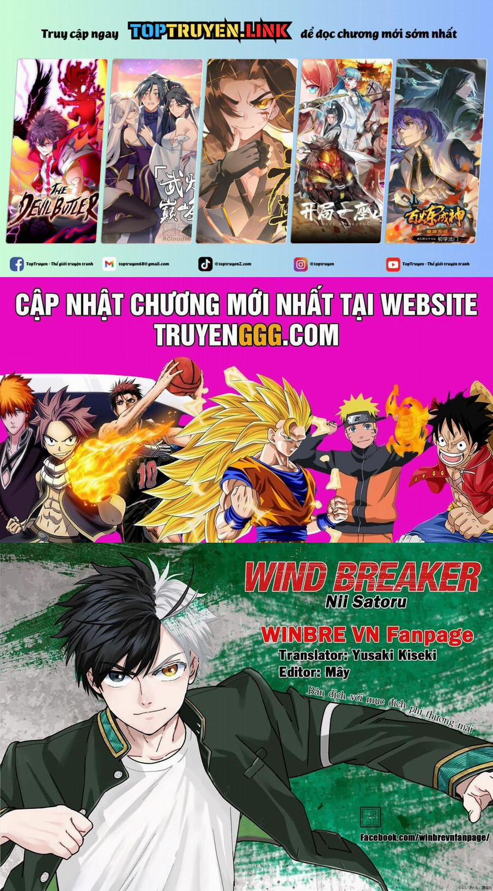 manhwax10.com - Truyện Manhwa Wind Breaker (Nii Satoru) Chương 144 Trang 1