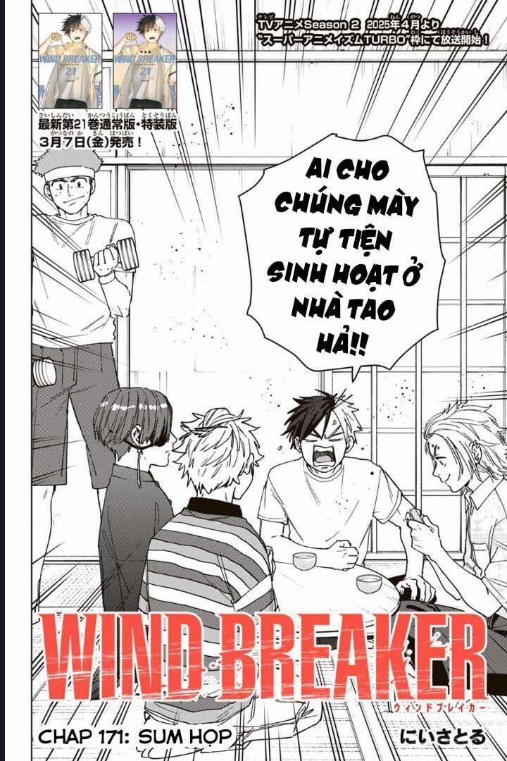 manhwax10.com - Truyện Manhwa Wind Breaker (Nii Satoru) Chương 171 Trang 2