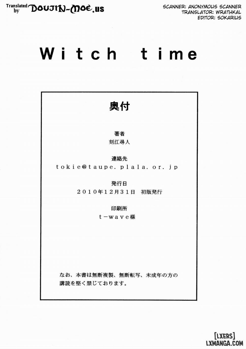 manhwax10.com - Truyện Manhwa Witch Time Chương Oneshot Trang 19