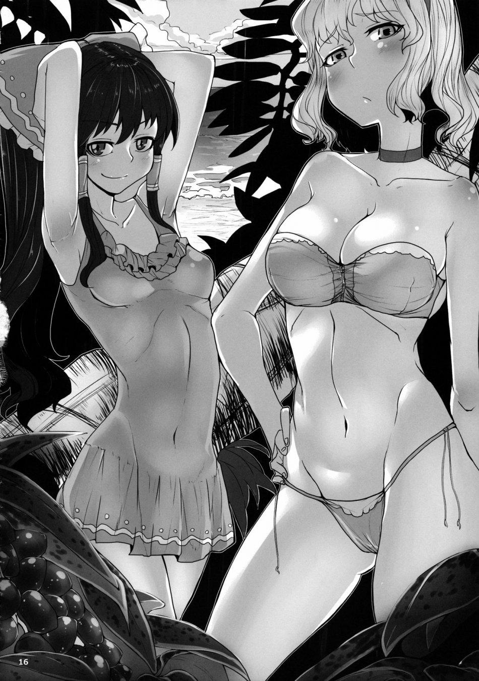 manhwax10.com - Truyện Manhwa With Reimu And Alice... (Touhou Project) Chương Oneshot Trang 14