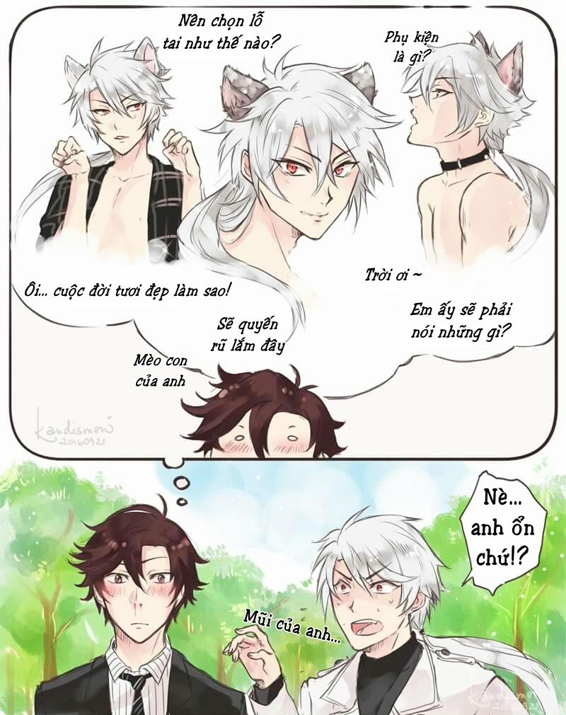 manhwax10.com - Truyện Manhwa Xoa Dịu Trái Tim Anh - Catharsis (Mystic Messenger) Chương BONUS Trang 28