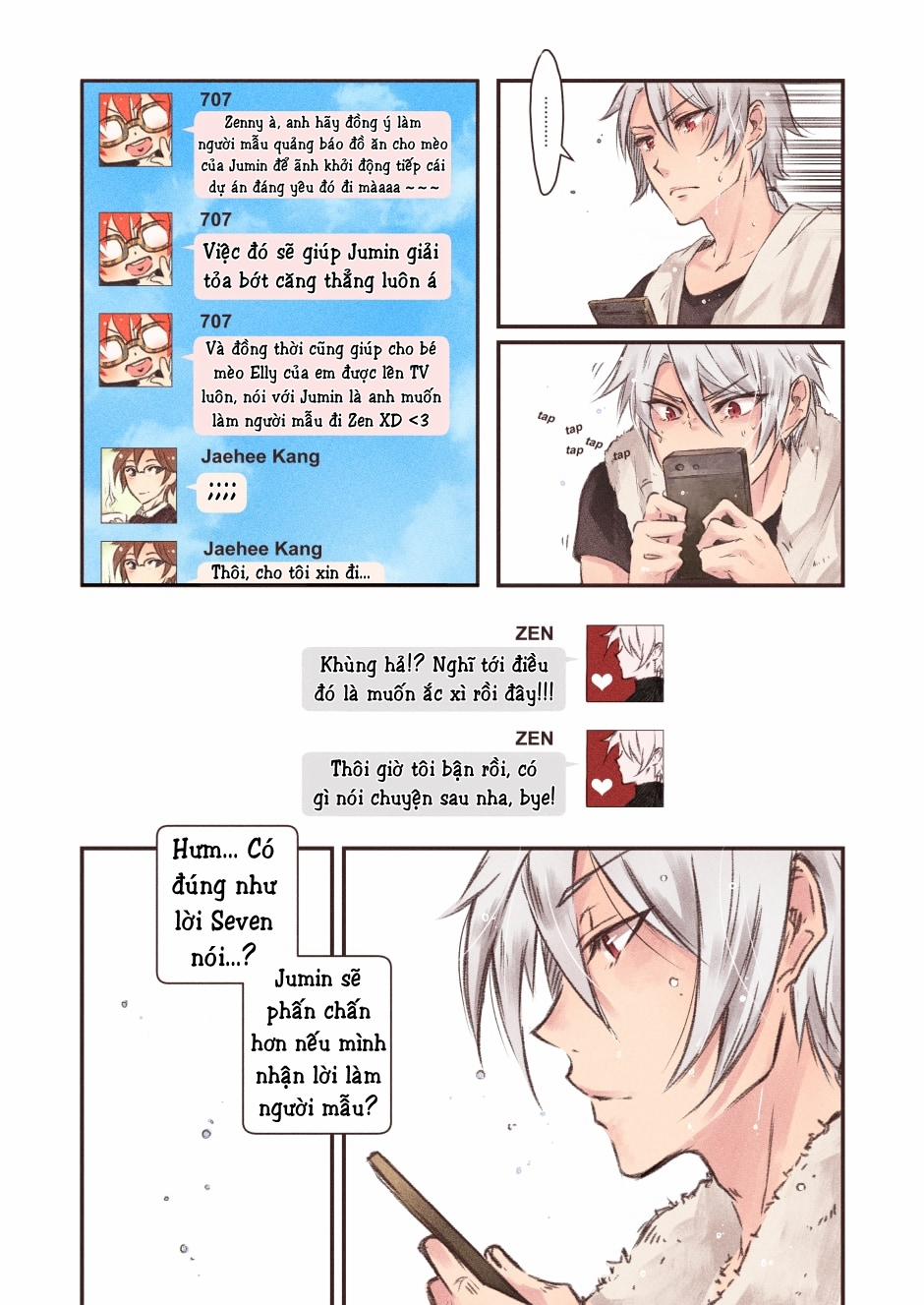 manhwax10.com - Truyện Manhwa Xoa Dịu Trái Tim Anh - Catharsis (Mystic Messenger) Chương T p 1 Trang 9