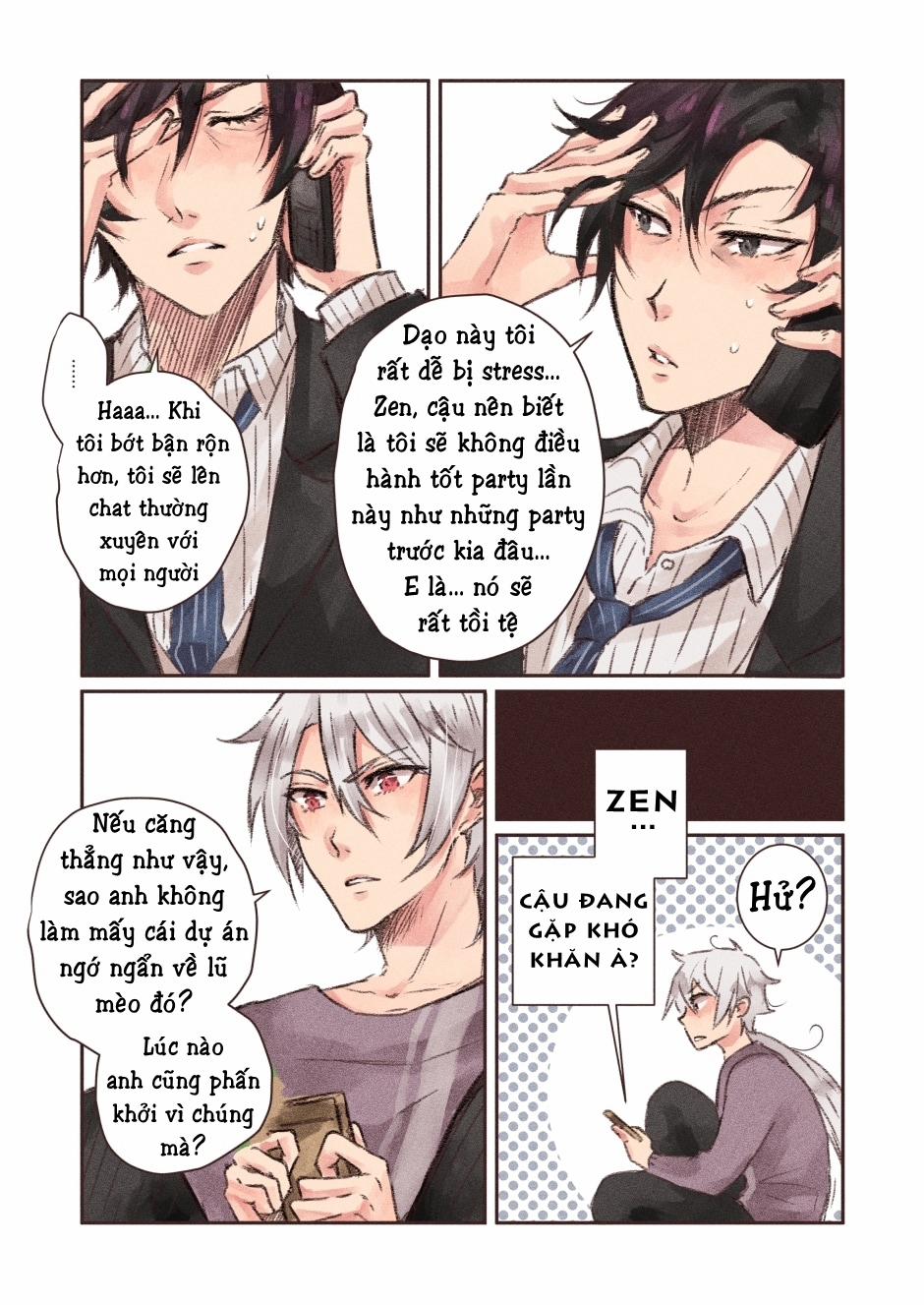 manhwax10.com - Truyện Manhwa Xoa Dịu Trái Tim Anh - Catharsis (Mystic Messenger) Chương T p 2 Trang 10