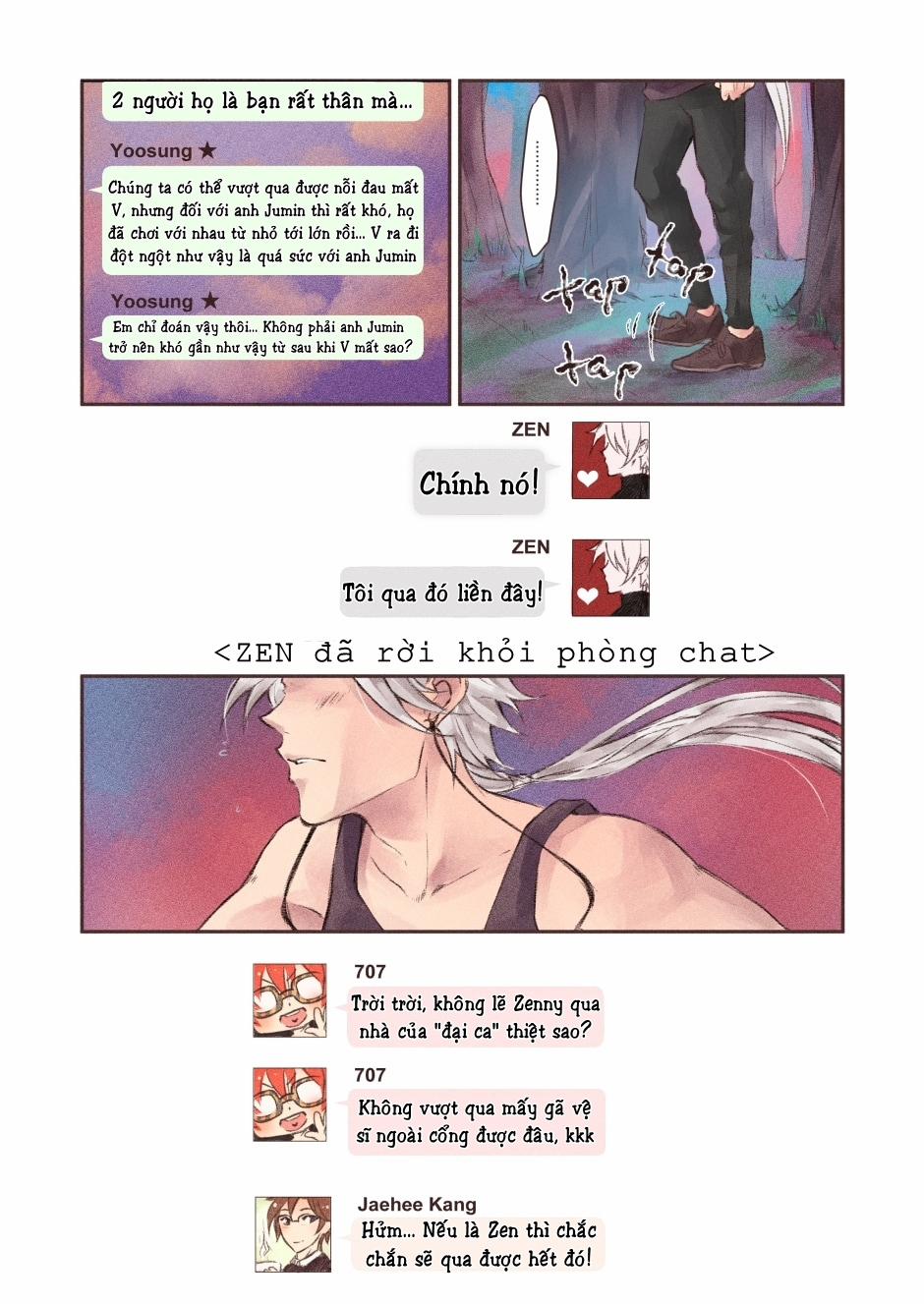 manhwax10.com - Truyện Manhwa Xoa Dịu Trái Tim Anh - Catharsis (Mystic Messenger) Chương T p 3 Trang 4