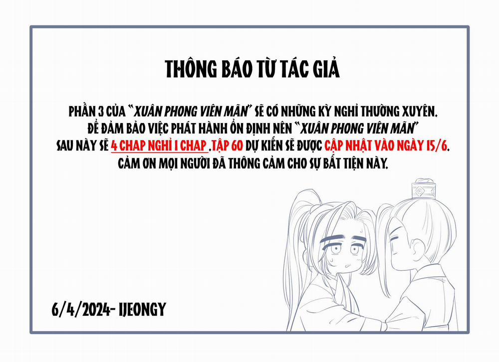 manhwax10.com - Truyện Manhwa Xuân Phong Viên Mãn Chương 60 th ng b o ho n Trang 1