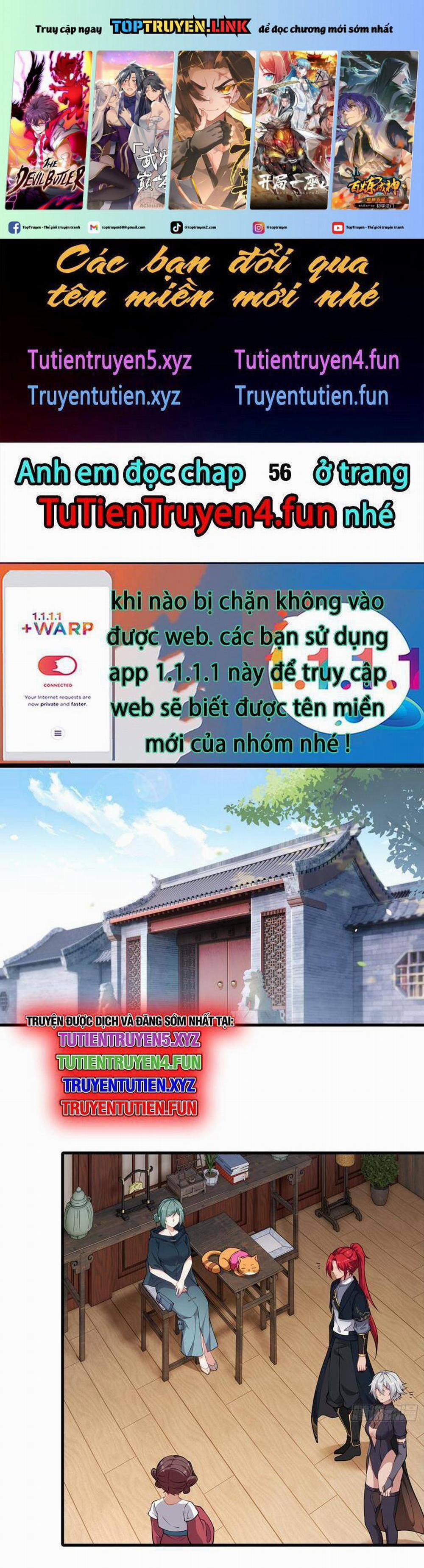 manhwax10.com - Truyện Manhwa Xuyên Qua Thành Npc Xui Xẻo: Ta Có Lão Bà Che Chở Chương 55 Trang 1