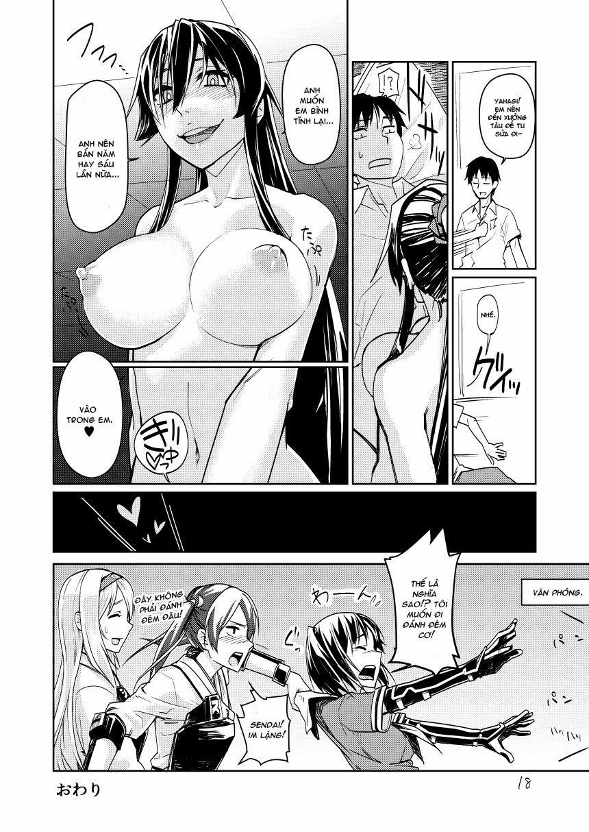 manhwax10.com - Truyện Manhwa Yahagi Hon Kai (Kantai Collection -KanColle-) Chương Oneshot Trang 19