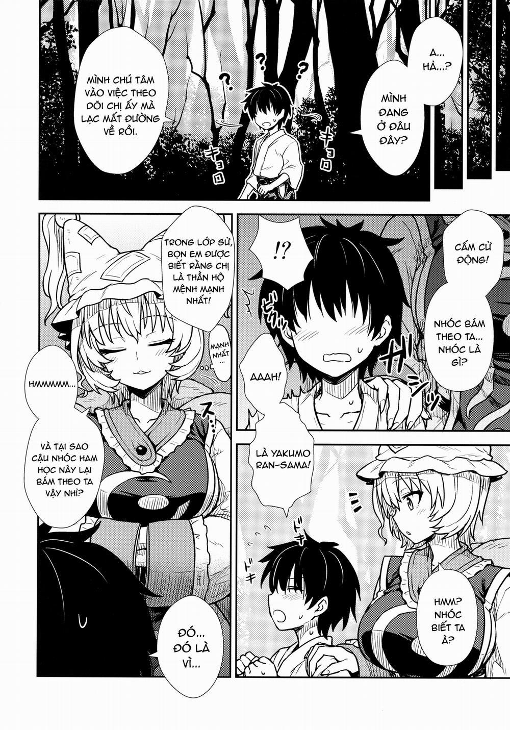 manhwax10.com - Truyện Manhwa Yakumo Ran no Kyouikuteki Shidou (Touhou Project) Chương Oneshot Trang 4