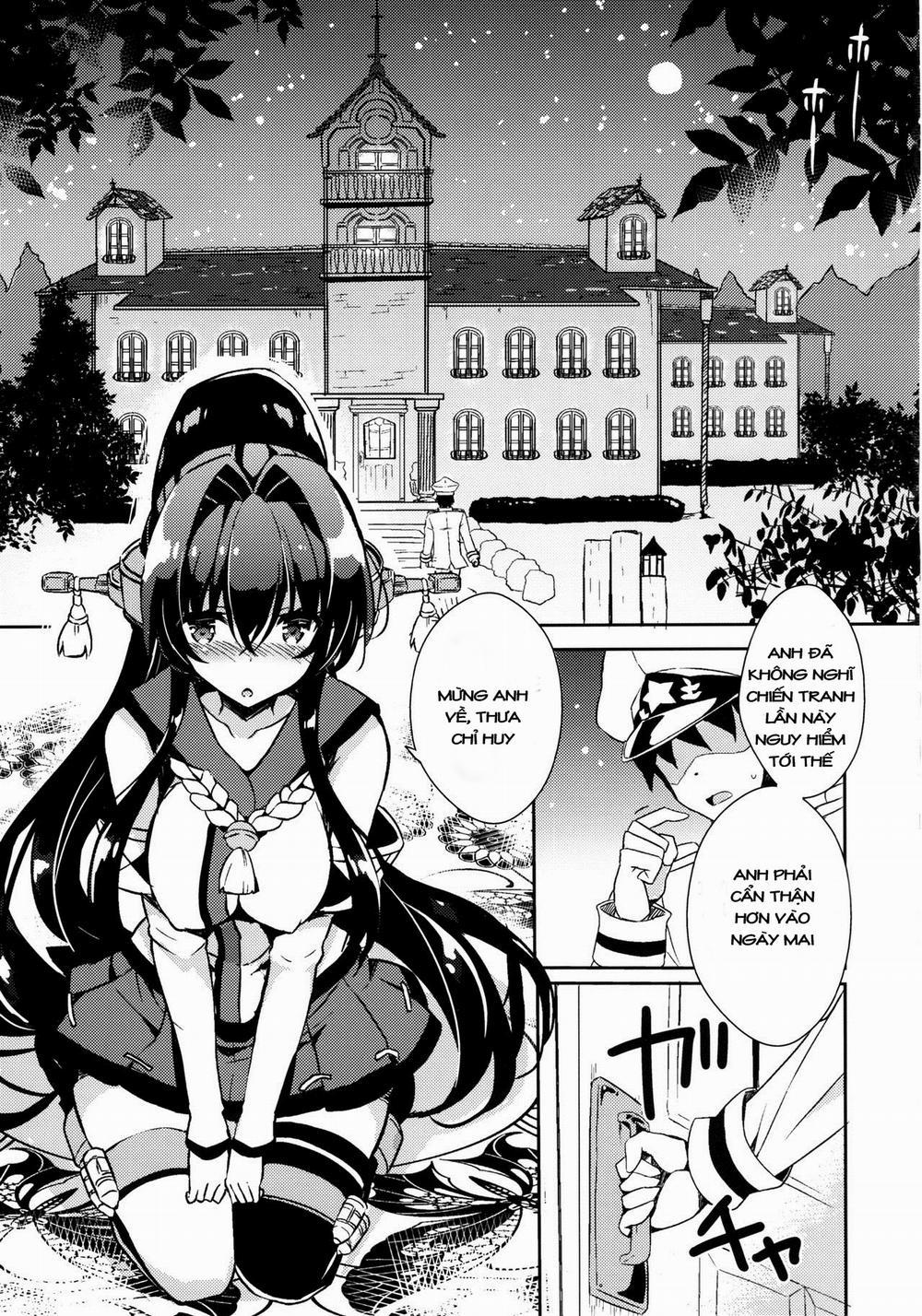 manhwax10.com - Truyện Manhwa Yamato Hotel no Room Service wa Ikaga Desuka (Kantai Collection -KanColle-) Chương Oneshot Trang 2