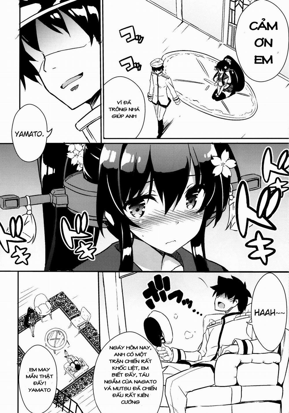 manhwax10.com - Truyện Manhwa Yamato Hotel no Room Service wa Ikaga Desuka (Kantai Collection -KanColle-) Chương Oneshot Trang 3