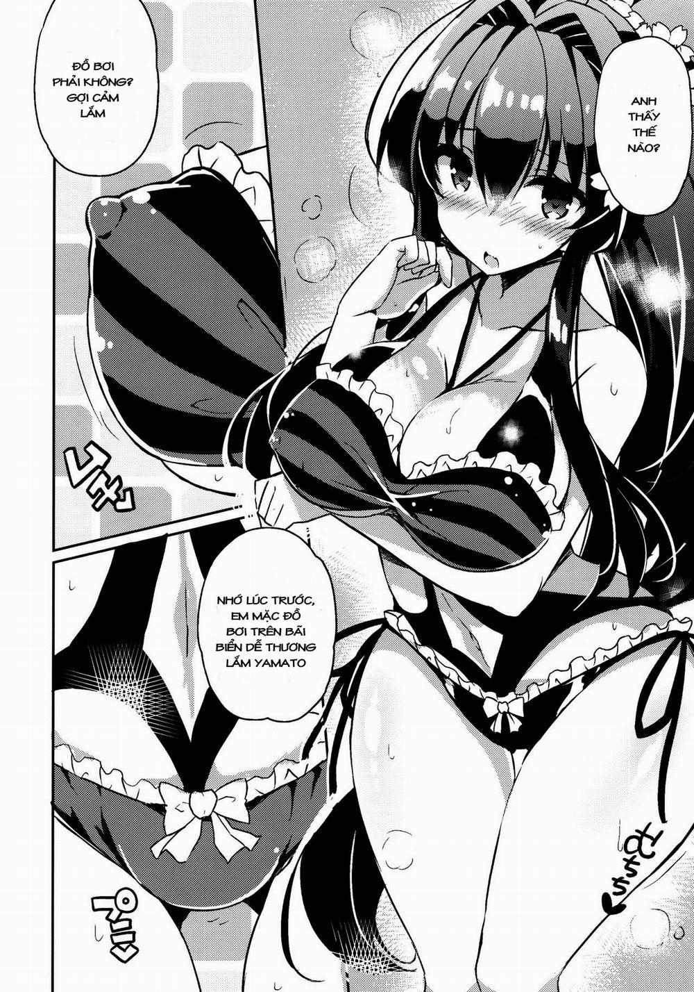 manhwax10.com - Truyện Manhwa Yamato Hotel no Room Service wa Ikaga Desuka (Kantai Collection -KanColle-) Chương Oneshot Trang 5