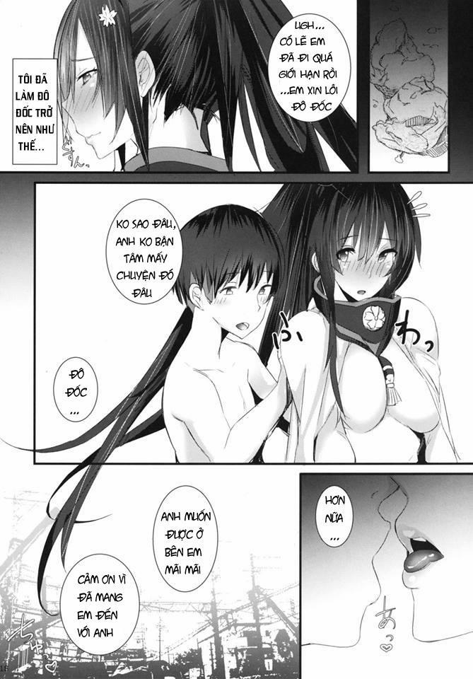 manhwax10.com - Truyện Manhwa Yamato-san wa Se ga Takai. (Kantai Collection -KanColle-) Chương OneShot Trang 16