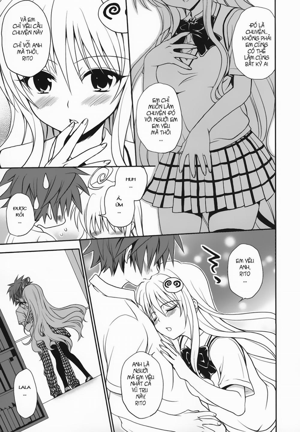 manhwax10.com - Truyện Manhwa Yami Yami No Nayami (To Love-Ru) Chương Oneshot Trang 6