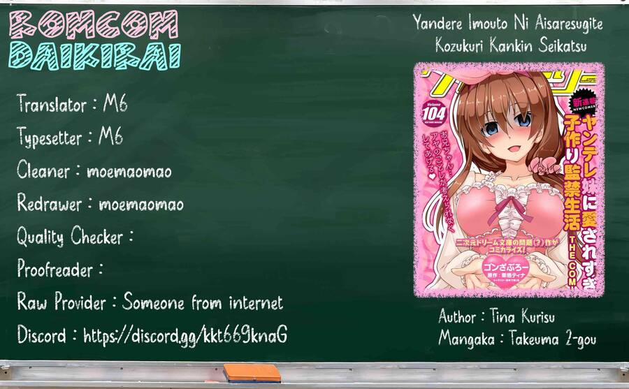 manhwax10.com - Truyện Manhwa Yandere Imouto Ni Aisaresugite Kozukuri Kankin Seikatsu Chương 5 Trang 1