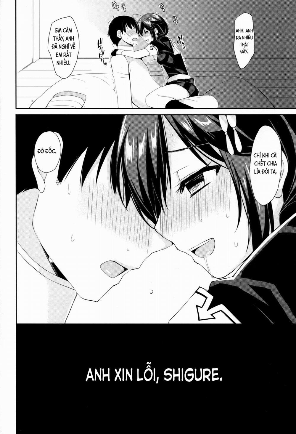 manhwax10.com - Truyện Manhwa Yandere Shigure to Wakaretai (Kantai Collection) Chương Oneshot Trang 19