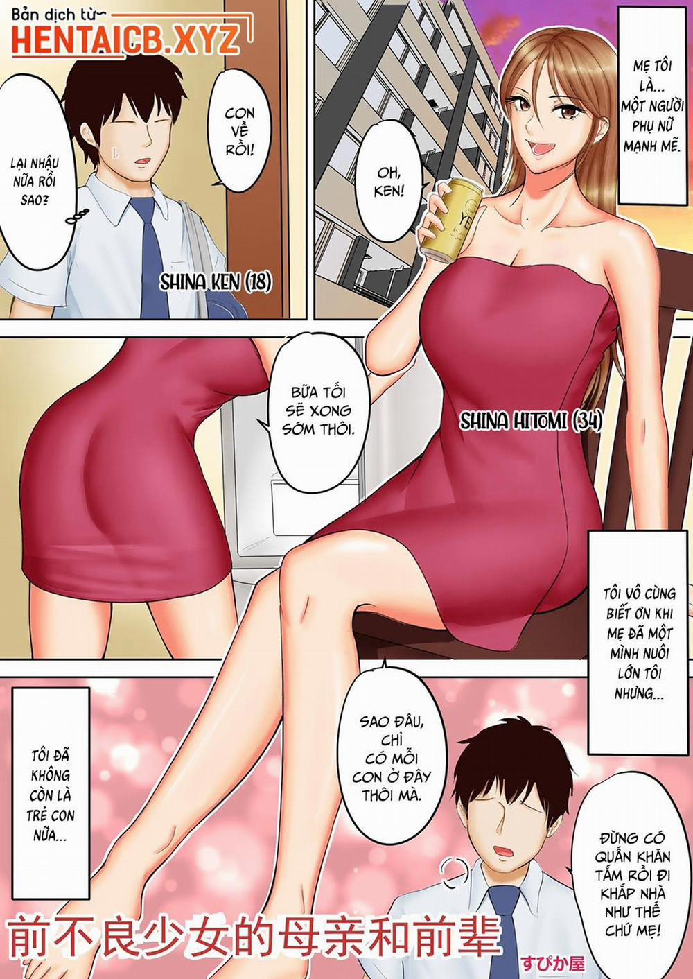 manhwax10.com - Truyện Manhwa Yankee Datta Haha To Senpai Chương Oneshot Trang 2