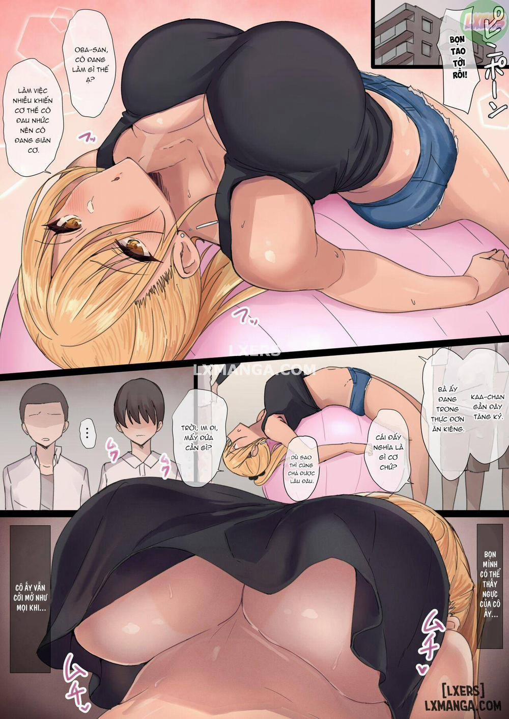 manhwax10.com - Truyện Manhwa Yanmama Oba-san no Miwaku no Karada Chương 2 END Trang 56