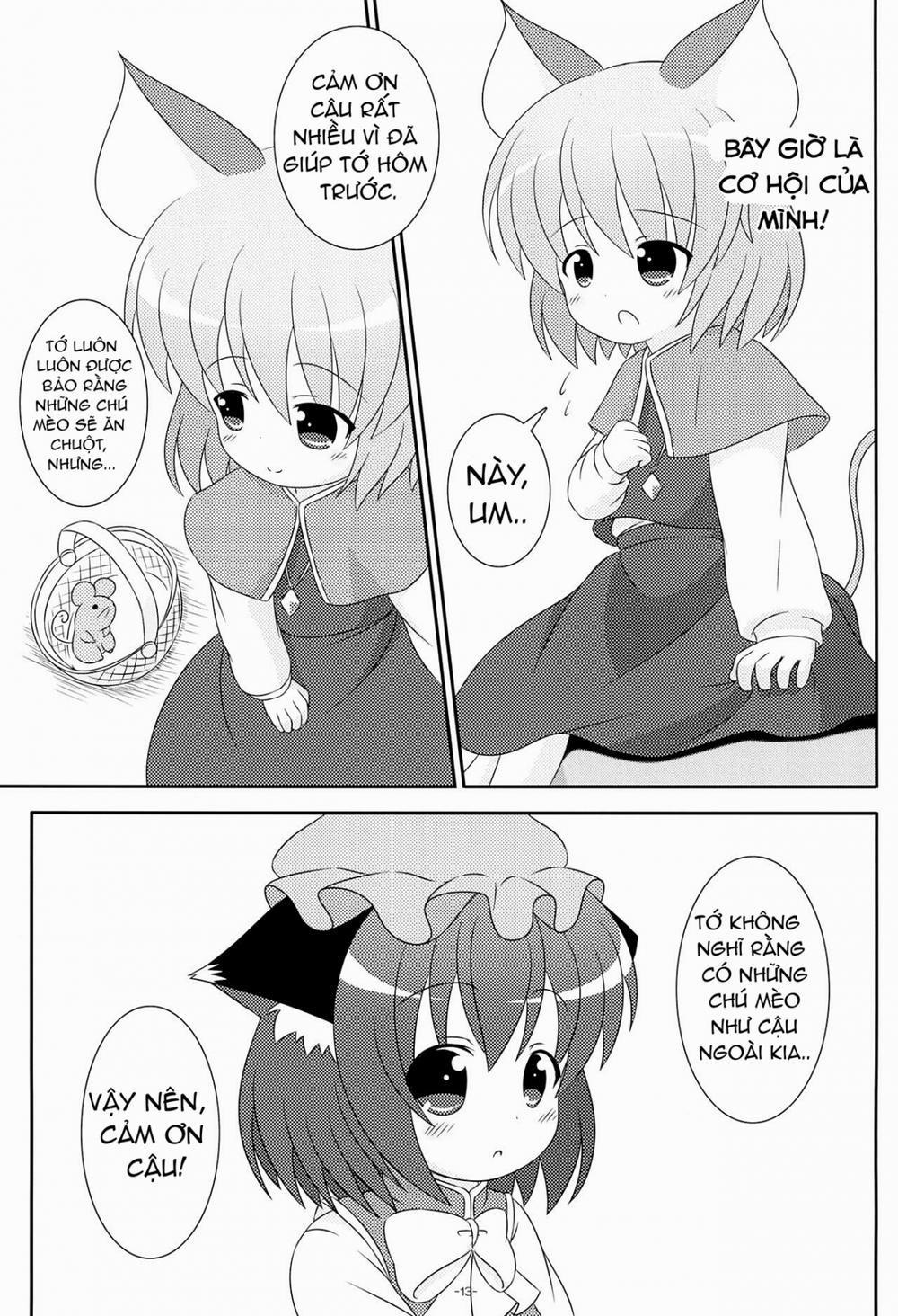 manhwax10.com - Truyện Manhwa Yappari Neko Nano. 2 (Touhou Project) Chương Oneshot Trang 12