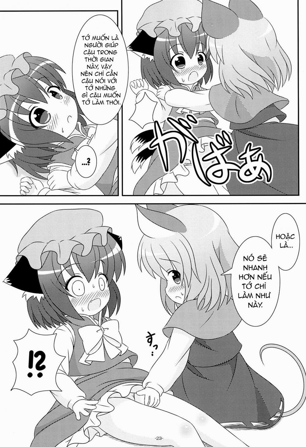 manhwax10.com - Truyện Manhwa Yappari Neko Nano. 2 (Touhou Project) Chương Oneshot Trang 22