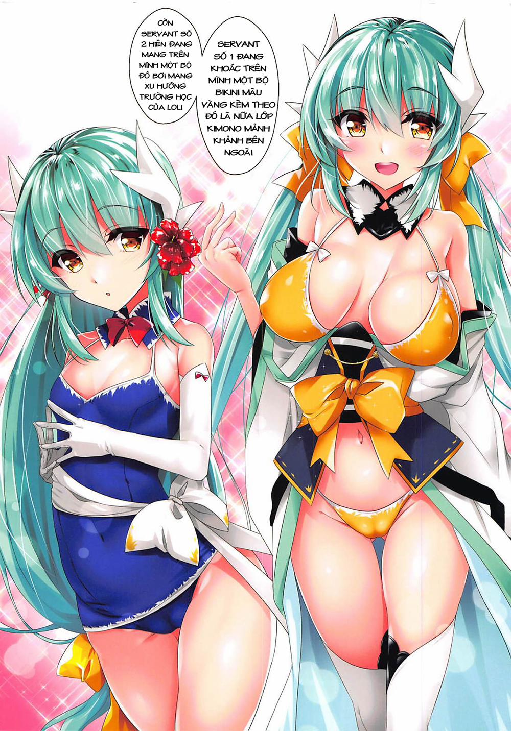 manhwax10.com - Truyện Manhwa Yarihii to Harem H Suru Hon (Fate/Grand Order) Chương OneShot Trang 3