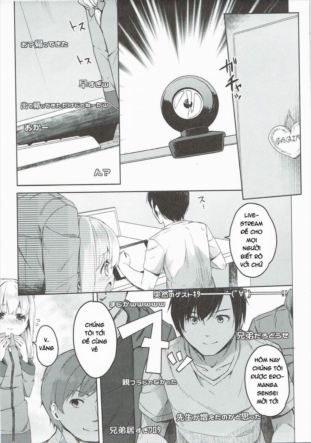 manhwax10.com - Truyện Manhwa Yatta ne Sagiri-chan Shiryou ga Fueru ne! (Eromanga Sensei) Chương Oneshot Trang 8