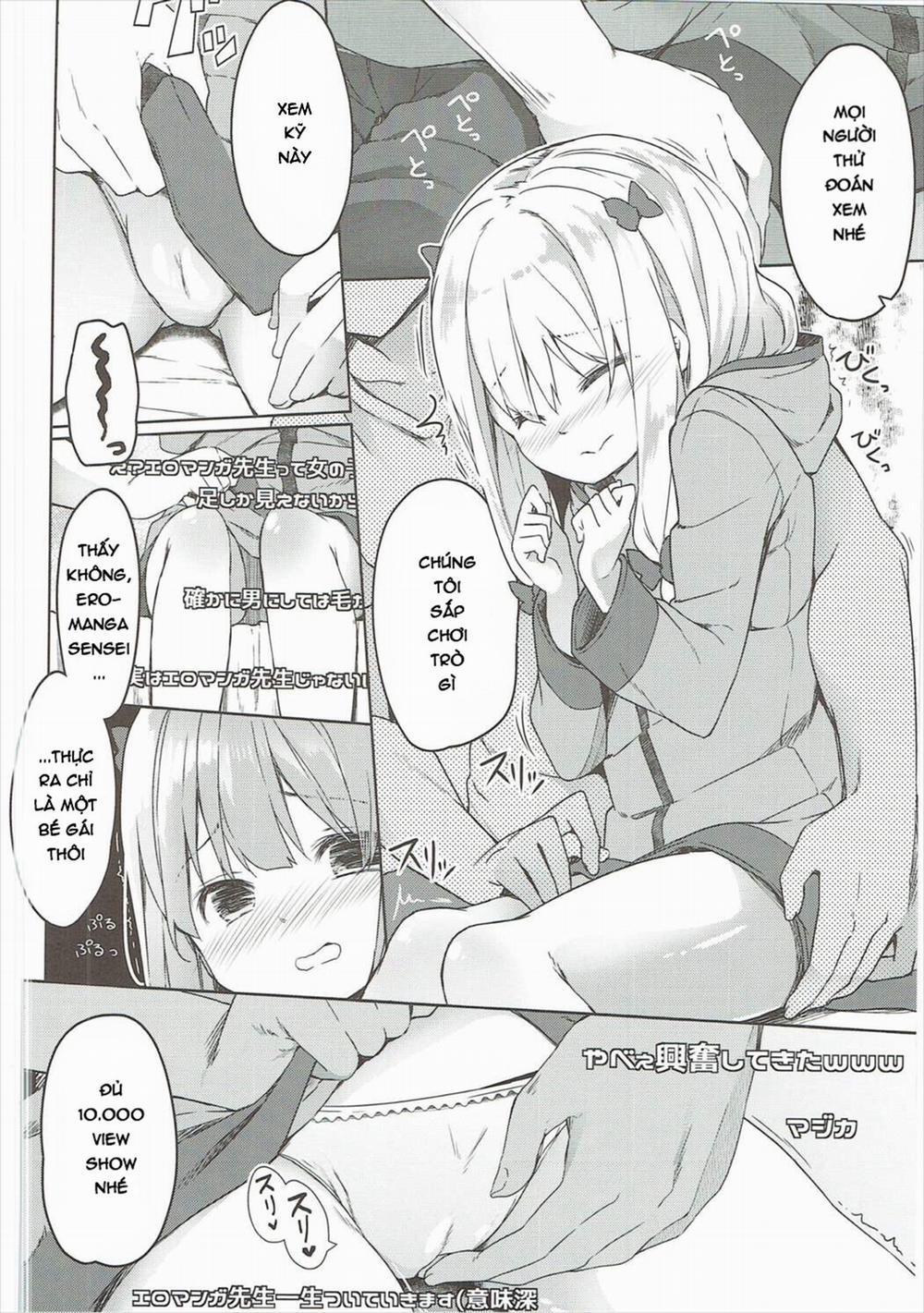 manhwax10.com - Truyện Manhwa Yatta ne Sagiri-chan Shiryou ga Fueru ne! (Eromanga Sensei) Chương Oneshot Trang 10