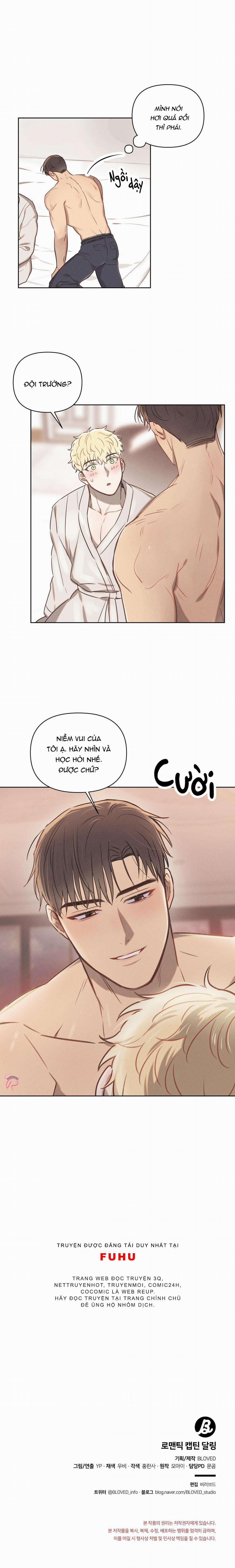 manhwax10.com - Truyện Manhwa Yêu Anh, Chàng Đại Úy Chương 13 Trang 9