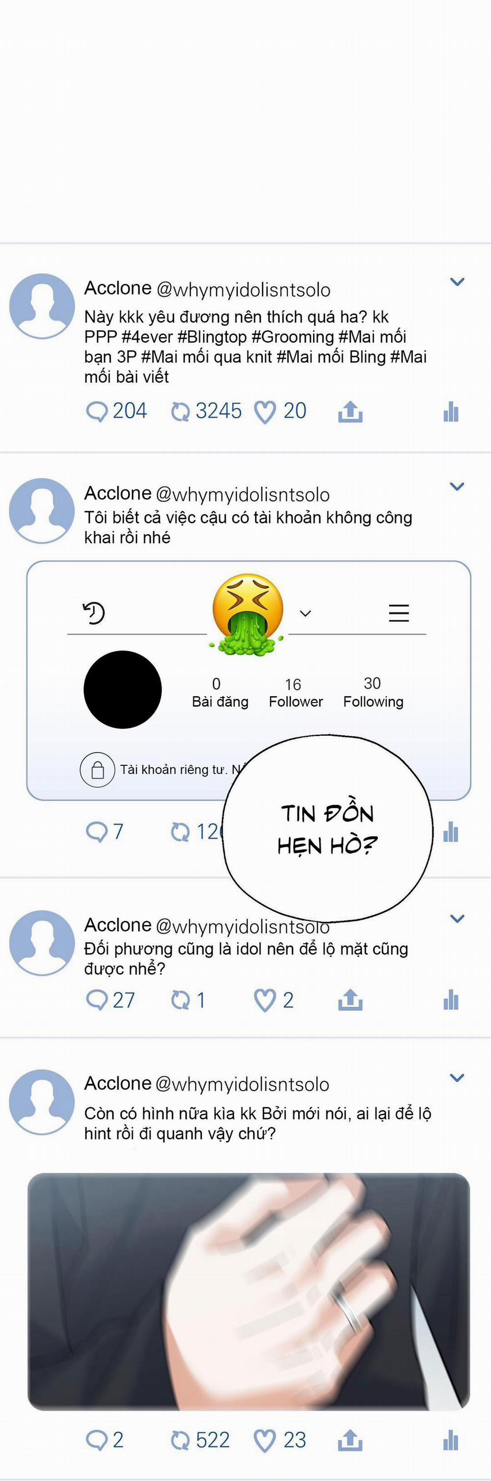 manhwax10.com - Truyện Manhwa Yêu fan đừng yêu tôi Chương 24 Trang 4