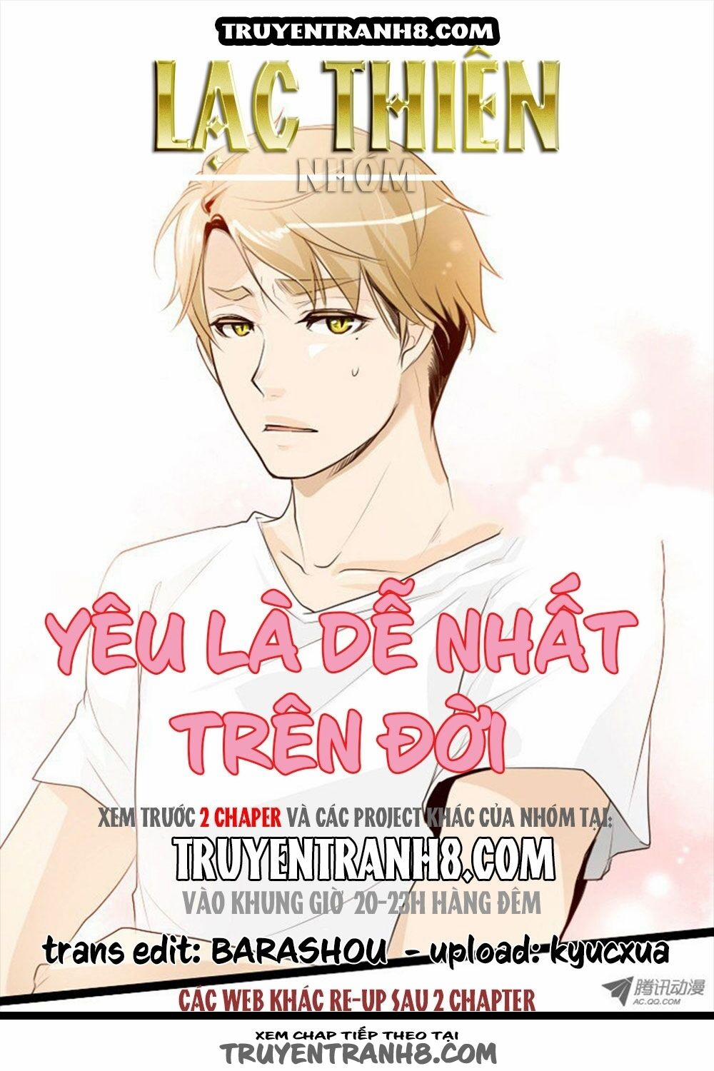 manhwax10.com - Truyện Manhwa Yêu Là Dễ Nhất Trên Đời Chương 6 Trang 1