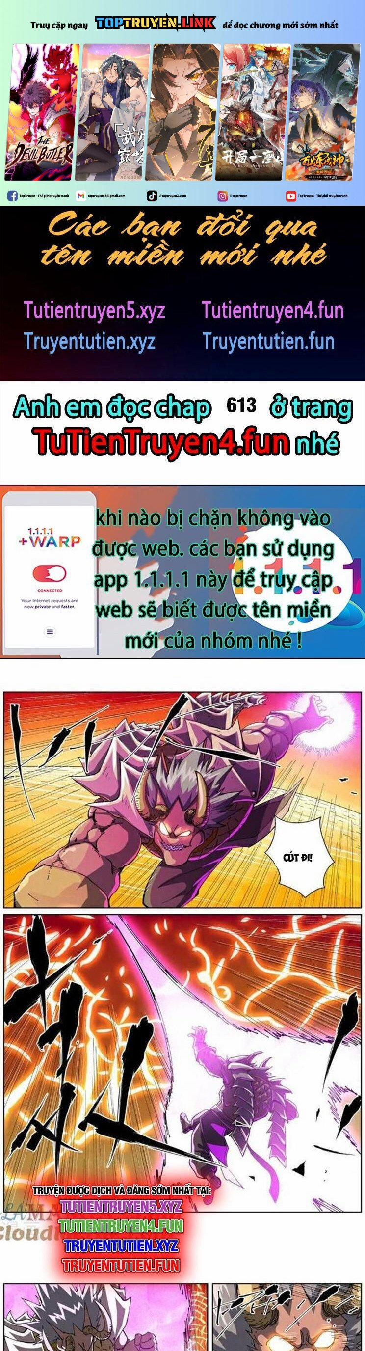 manhwax10.com - Truyện Manhwa Yêu Thần Ký Chương 612 Trang 1