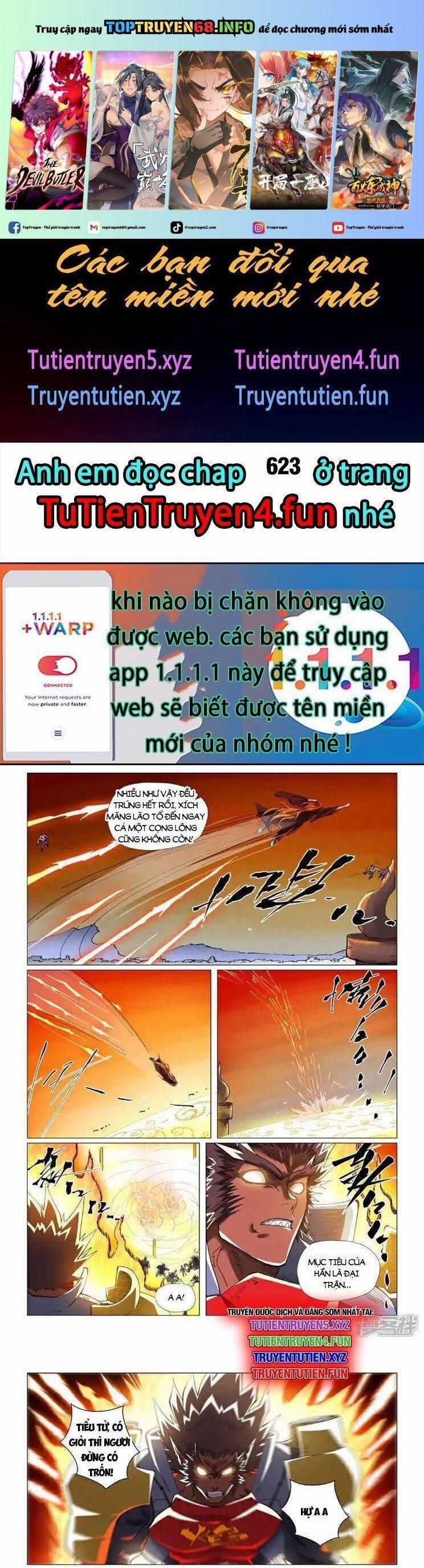 manhwax10.com - Truyện Manhwa Yêu Thần Ký Chương 622 Trang 1