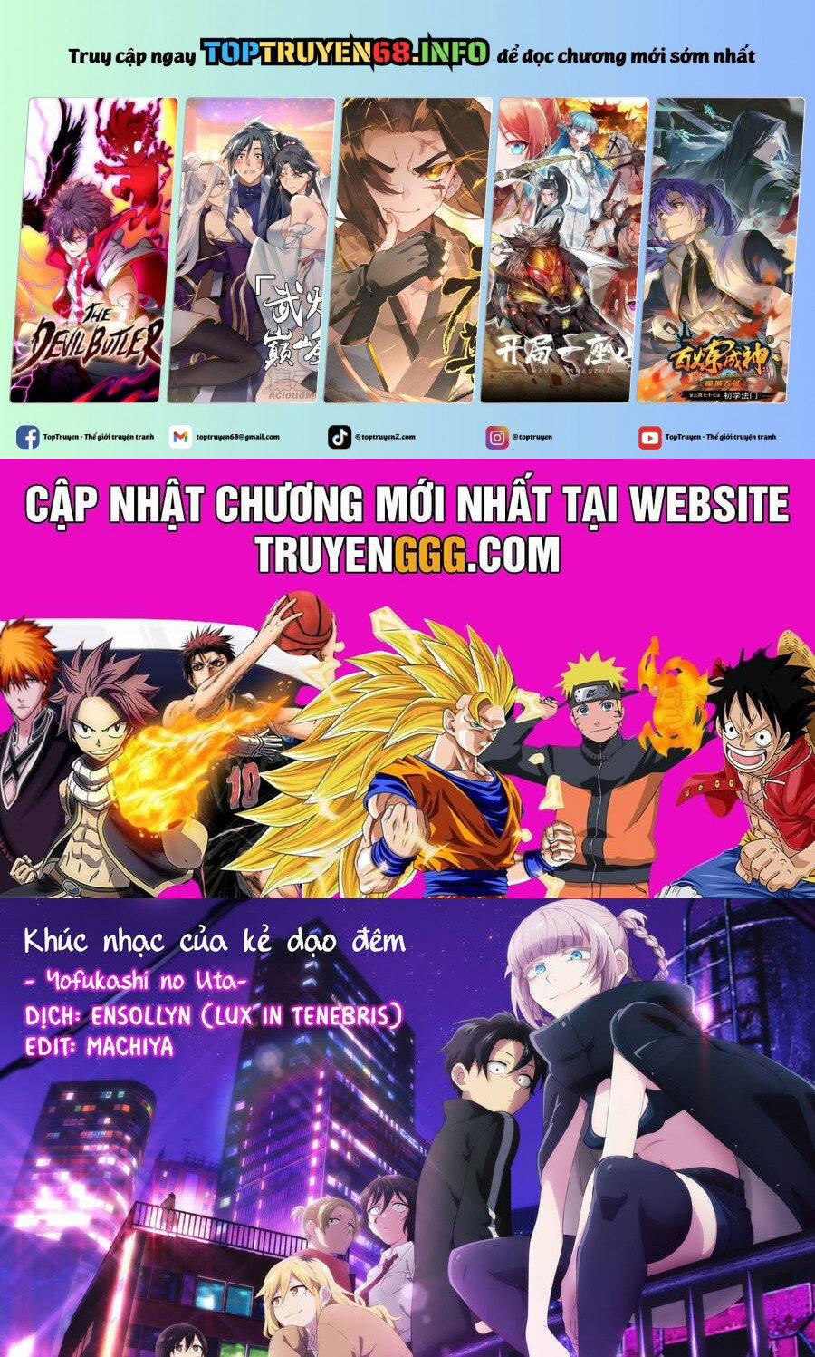 manhwax10.com - Truyện Manhwa Yofukashi No Uta Chương 162 Trang 1