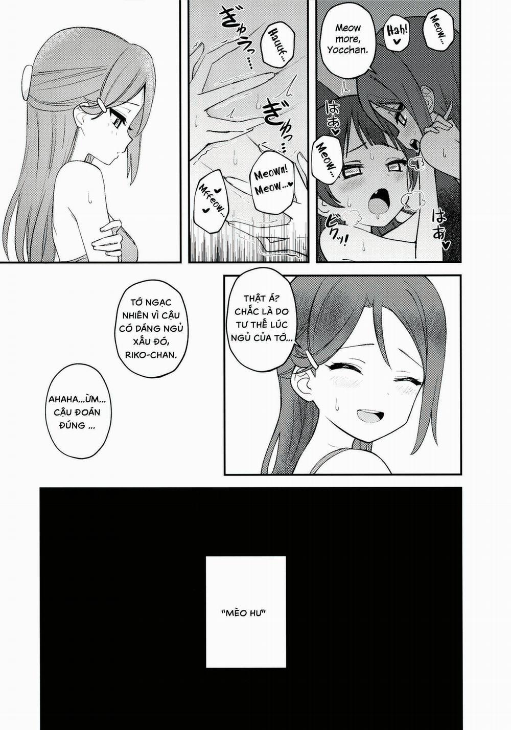 manhwax10.com - Truyện Manhwa Yohaneko Choukyou Nikki (Love Live! Sunshine!!) Chương Oneshot Trang 20