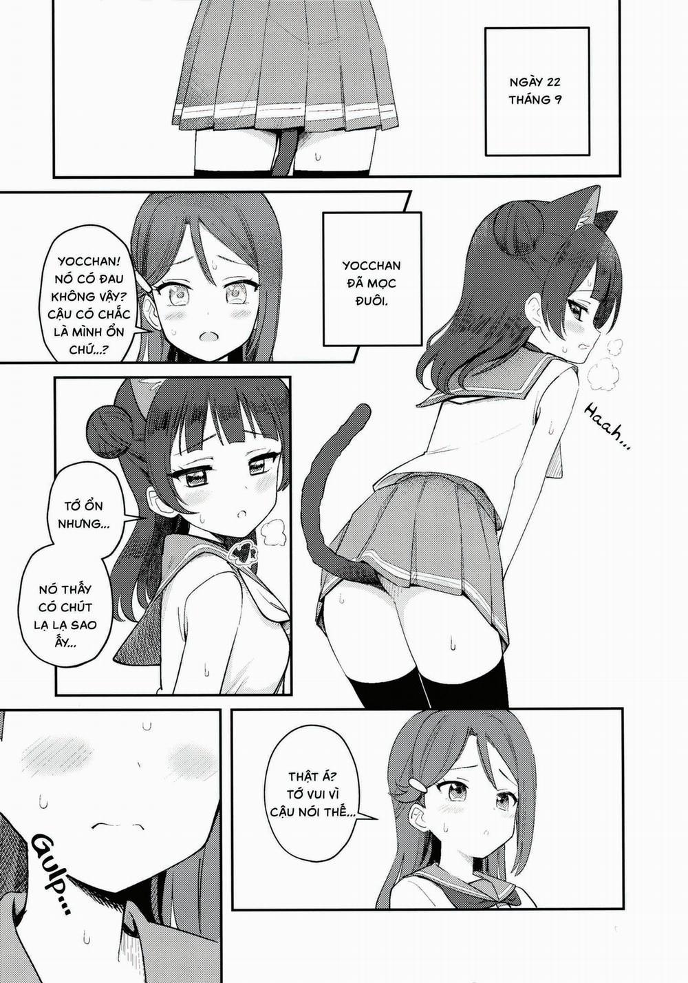 manhwax10.com - Truyện Manhwa Yohaneko Choukyou Nikki (Love Live! Sunshine!!) Chương Oneshot Trang 8