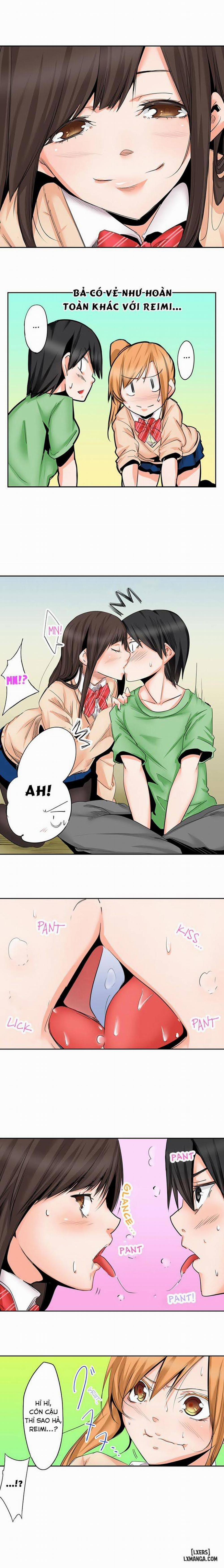 manhwax10.com - Truyện Manhwa Yojouhan de Micchaku 3P Otomarikai Chương 17 Trang 10