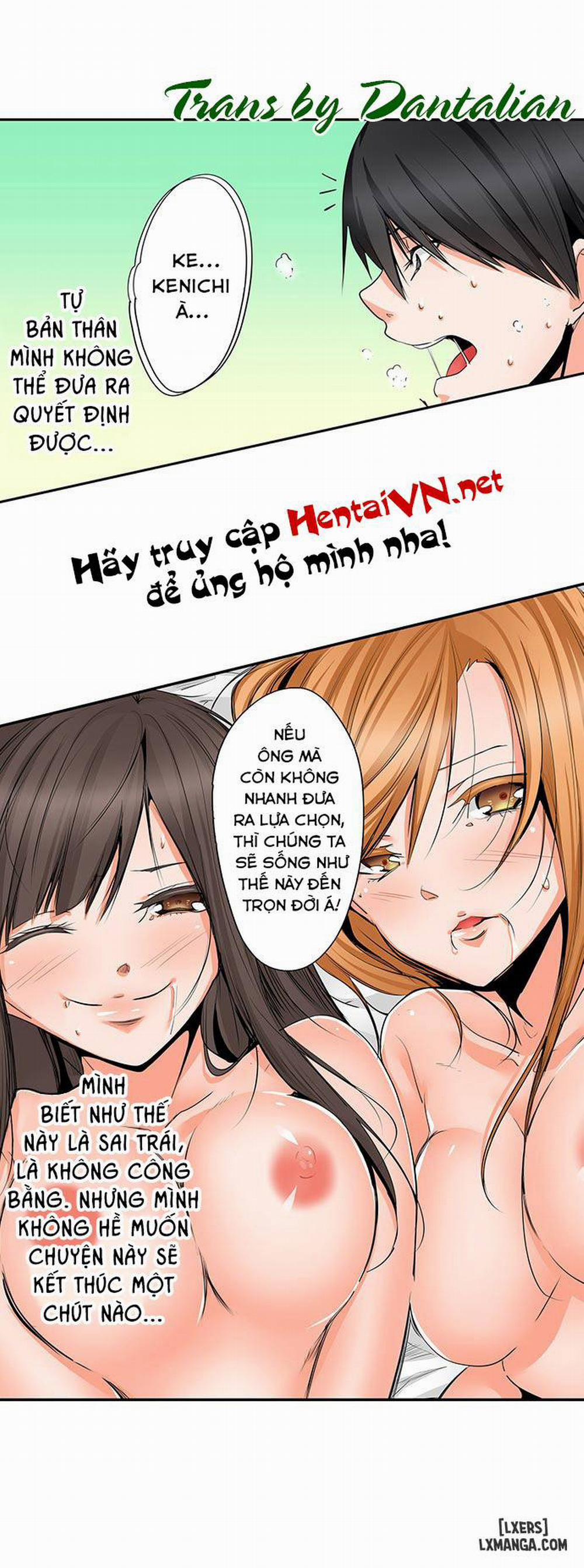 manhwax10.com - Truyện Manhwa Yojouhan de Micchaku 3P Otomarikai Chương 18 END Trang 11