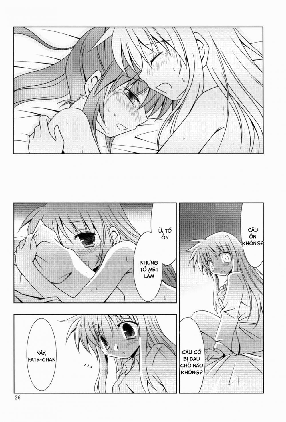 manhwax10.com - Truyện Manhwa Yoru ga Akeru made (Mahou Shoujo Lyrical Nanoha) Chương Oneshot Trang 25