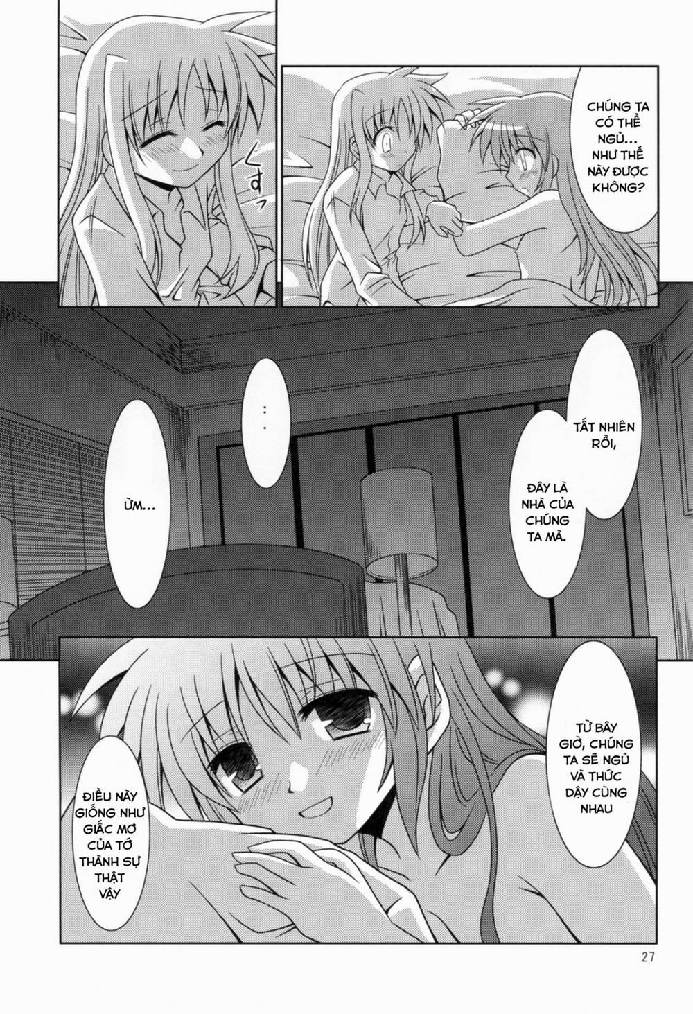 manhwax10.com - Truyện Manhwa Yoru ga Akeru made (Mahou Shoujo Lyrical Nanoha) Chương Oneshot Trang 26