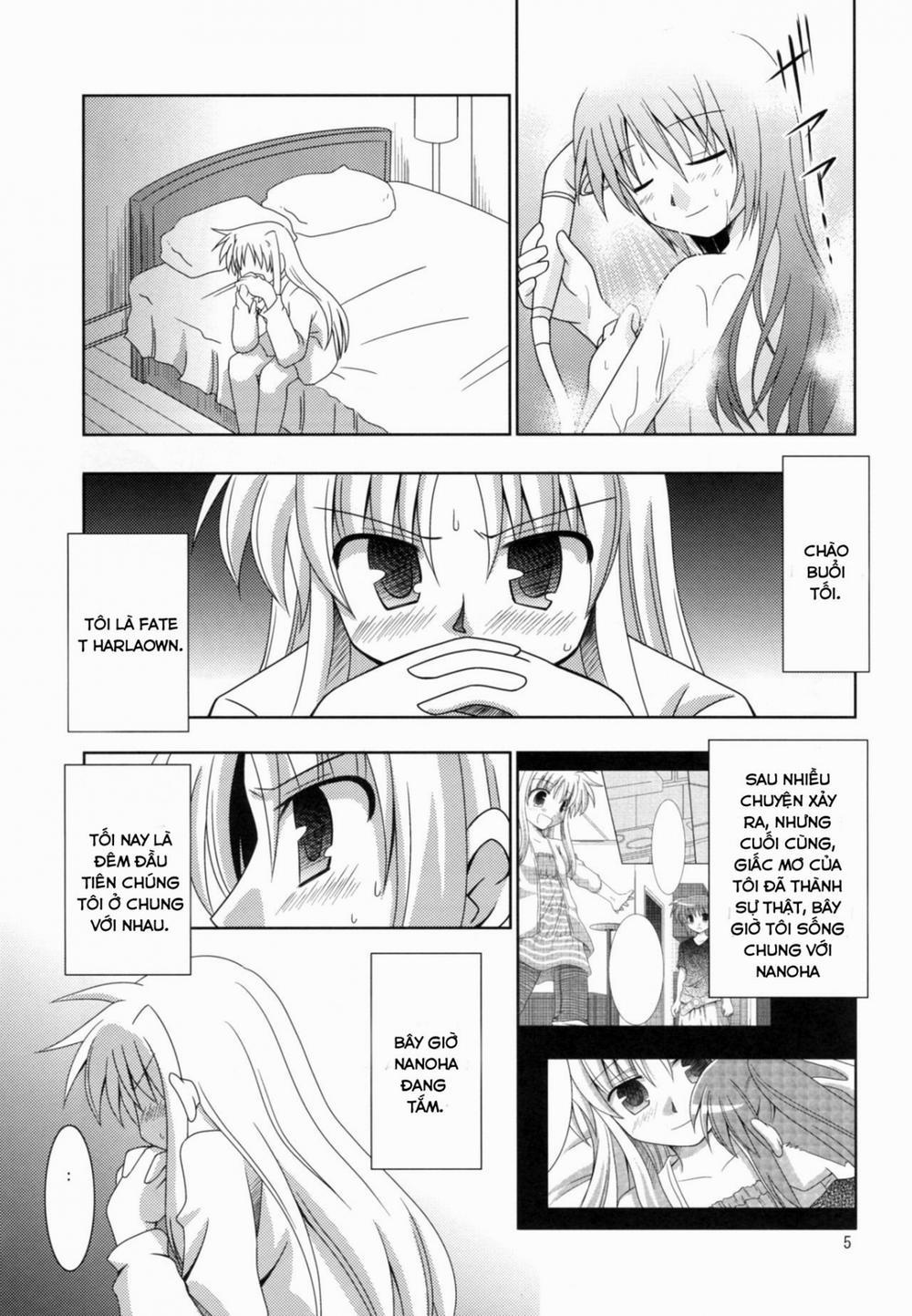 manhwax10.com - Truyện Manhwa Yoru ga Akeru made (Mahou Shoujo Lyrical Nanoha) Chương Oneshot Trang 4