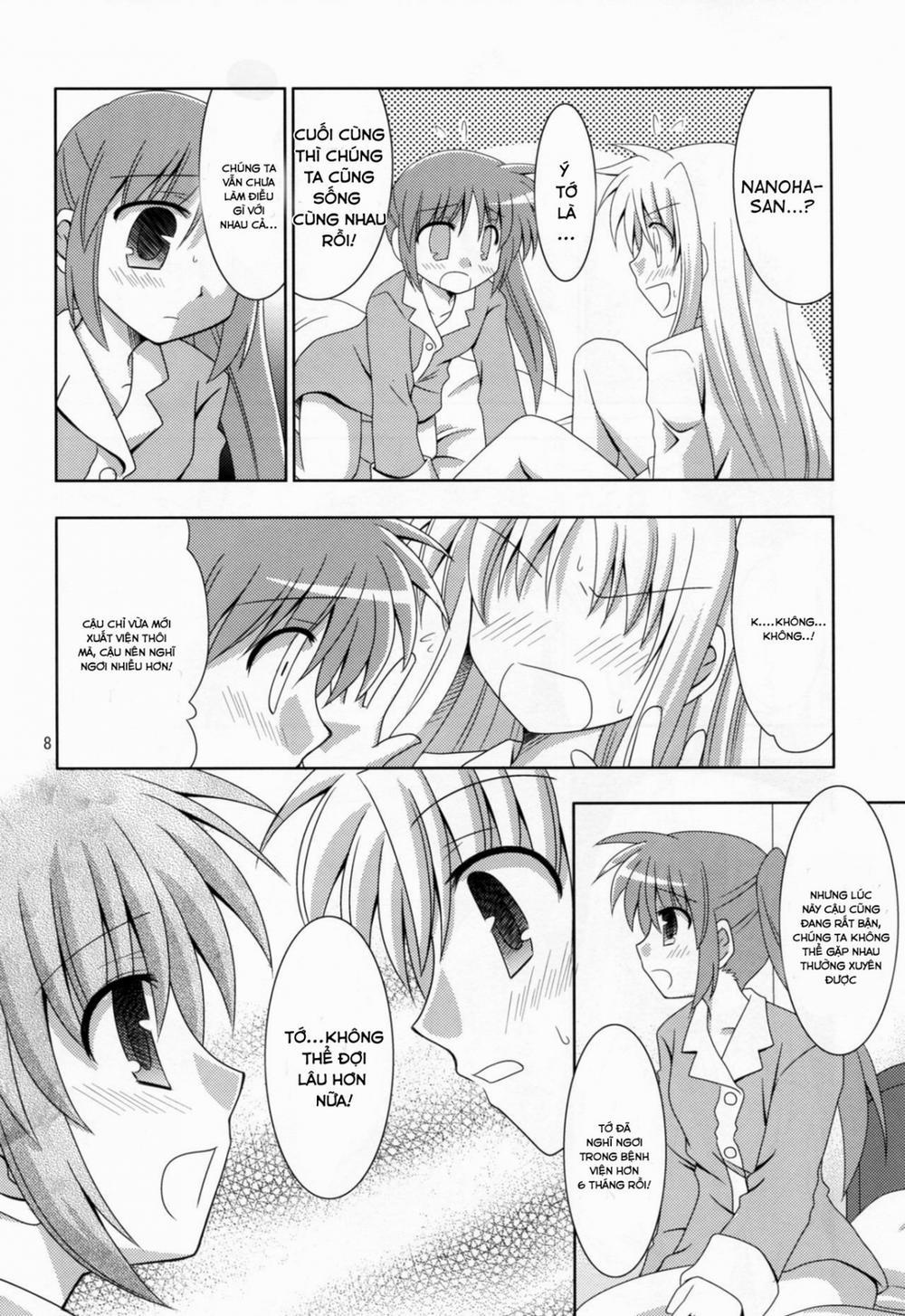 manhwax10.com - Truyện Manhwa Yoru ga Akeru made (Mahou Shoujo Lyrical Nanoha) Chương Oneshot Trang 7