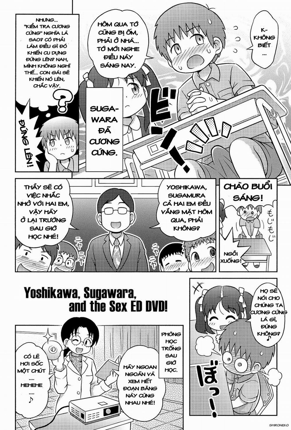 manhwax10.com - Truyện Manhwa Yoshikawa-san to Sugawara-kun to Seikyouiku DVD! Chương Oneshot Trang 4