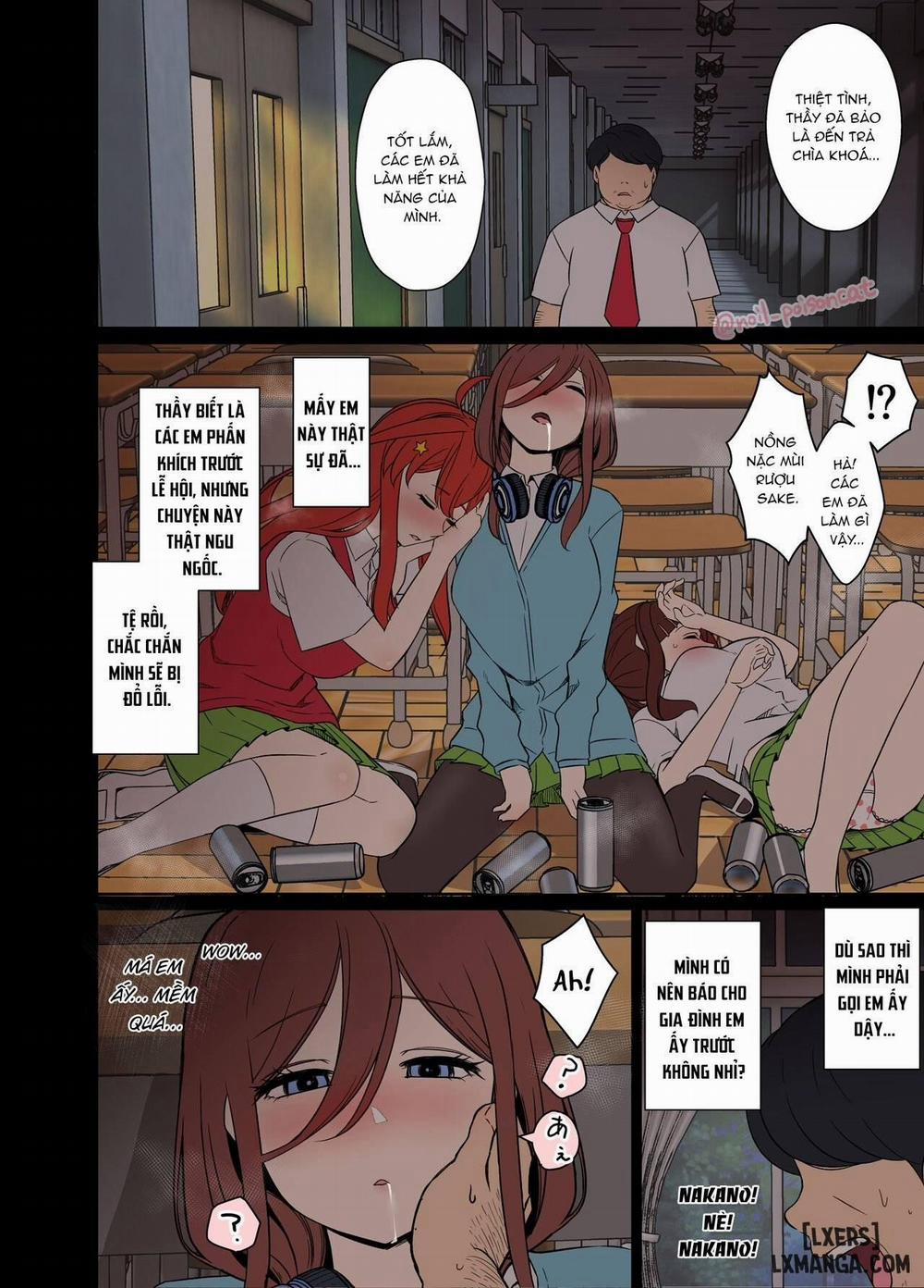 manhwax10.com - Truyện Manhwa Yotta Nakano Miku ni Warui Koto o Suru Hanashi Chương Oneshot Trang 3