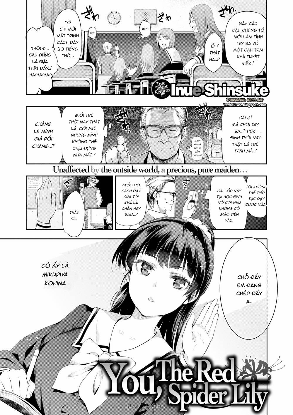 manhwax10.com - Truyện Manhwa You, the Red Spider Lily Chương Inue Shinsuke Trang 1