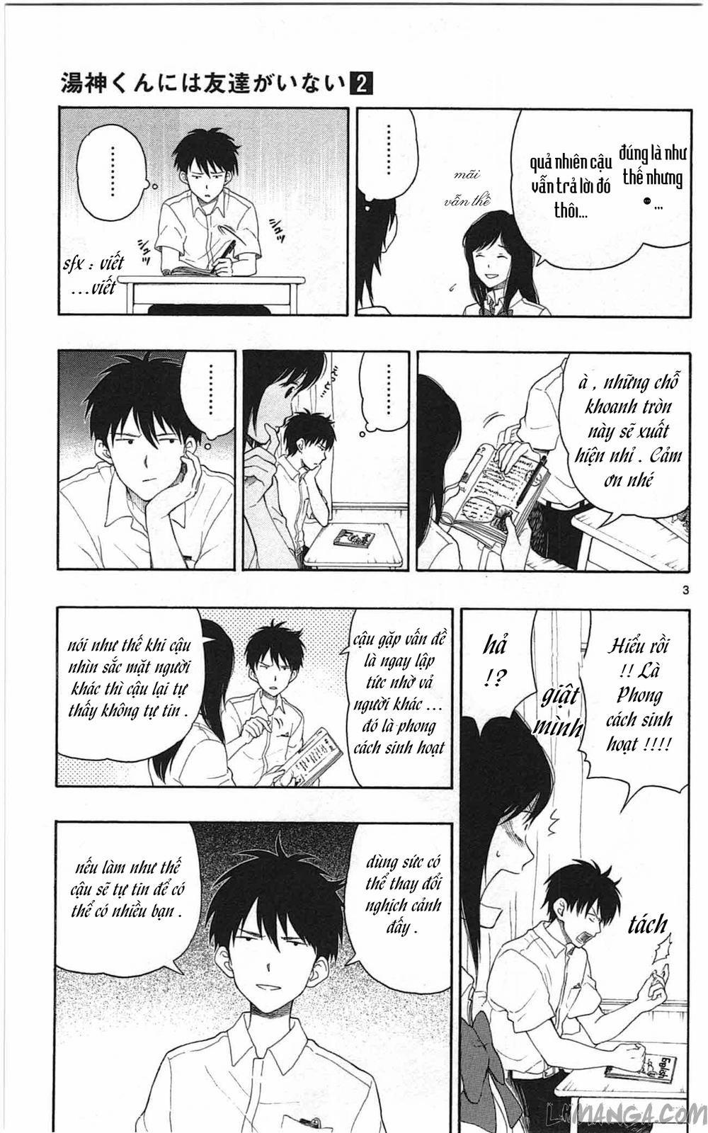 manhwax10.com - Truyện Manhwa Yugami-Kun Ni Wa Tomodachi Ga Inai Manga Chương 10 5 Trang 3