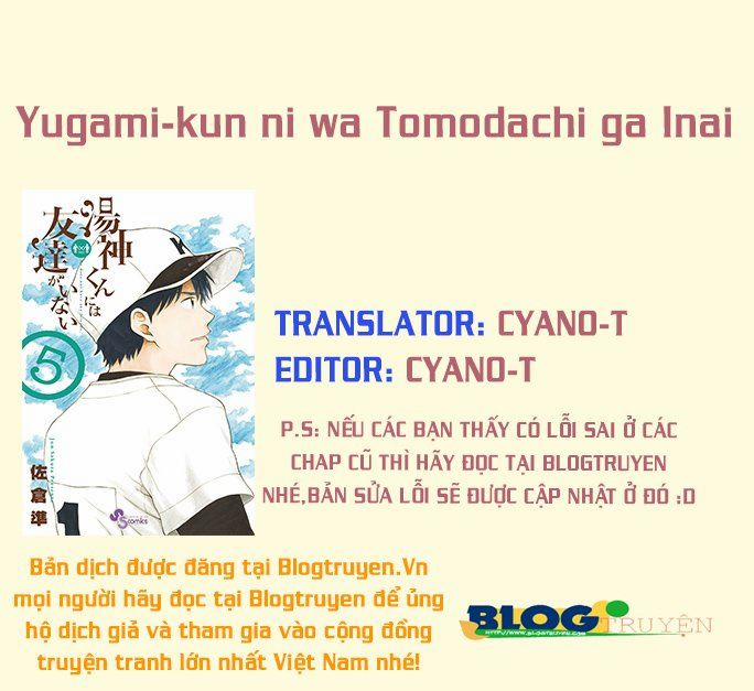 manhwax10.com - Truyện Manhwa Yugami-Kun Ni Wa Tomodachi Ga Inai Manga Chương 22 Trang 34