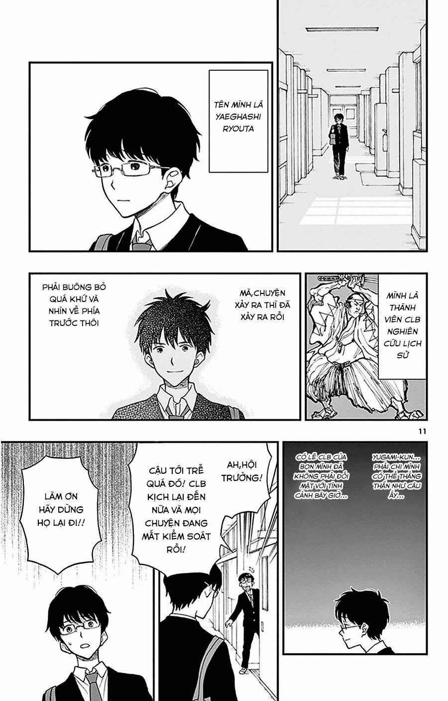 manhwax10.com - Truyện Manhwa Yugami-Kun Ni Wa Tomodachi Ga Inai Manga Chương 25 Trang 12