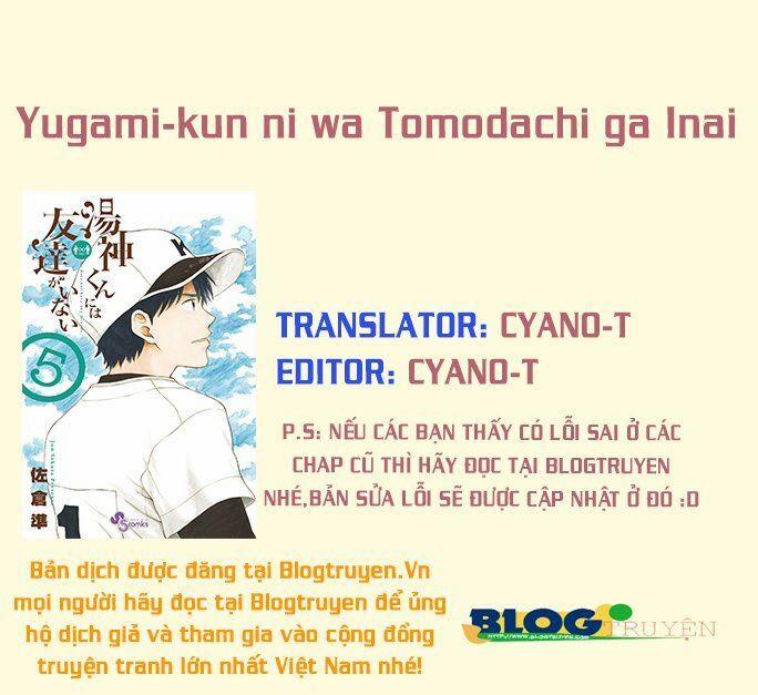 manhwax10.com - Truyện Manhwa Yugami-Kun Ni Wa Tomodachi Ga Inai Manga Chương 25 Trang 33