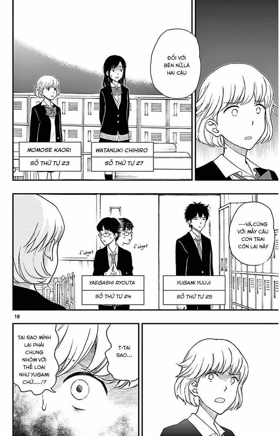 manhwax10.com - Truyện Manhwa Yugami-Kun Ni Wa Tomodachi Ga Inai Manga Chương 30 Trang 19