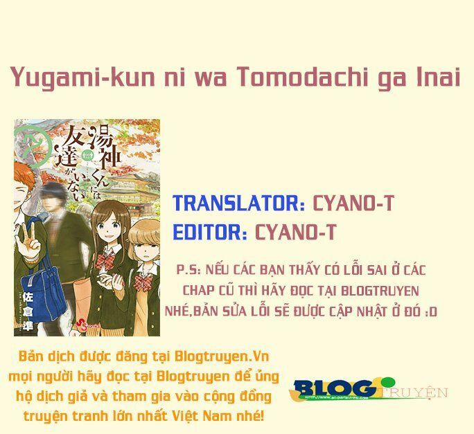 manhwax10.com - Truyện Manhwa Yugami-Kun Ni Wa Tomodachi Ga Inai Manga Chương 32 Trang 1